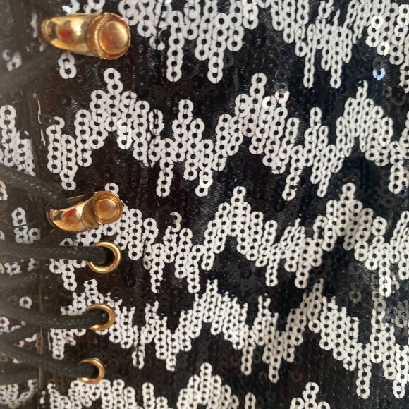 AMAZING SEXY SASSY LACE UP ZIPPER THIGH HIGH HEELED BOOTS - Picture 7 of 9